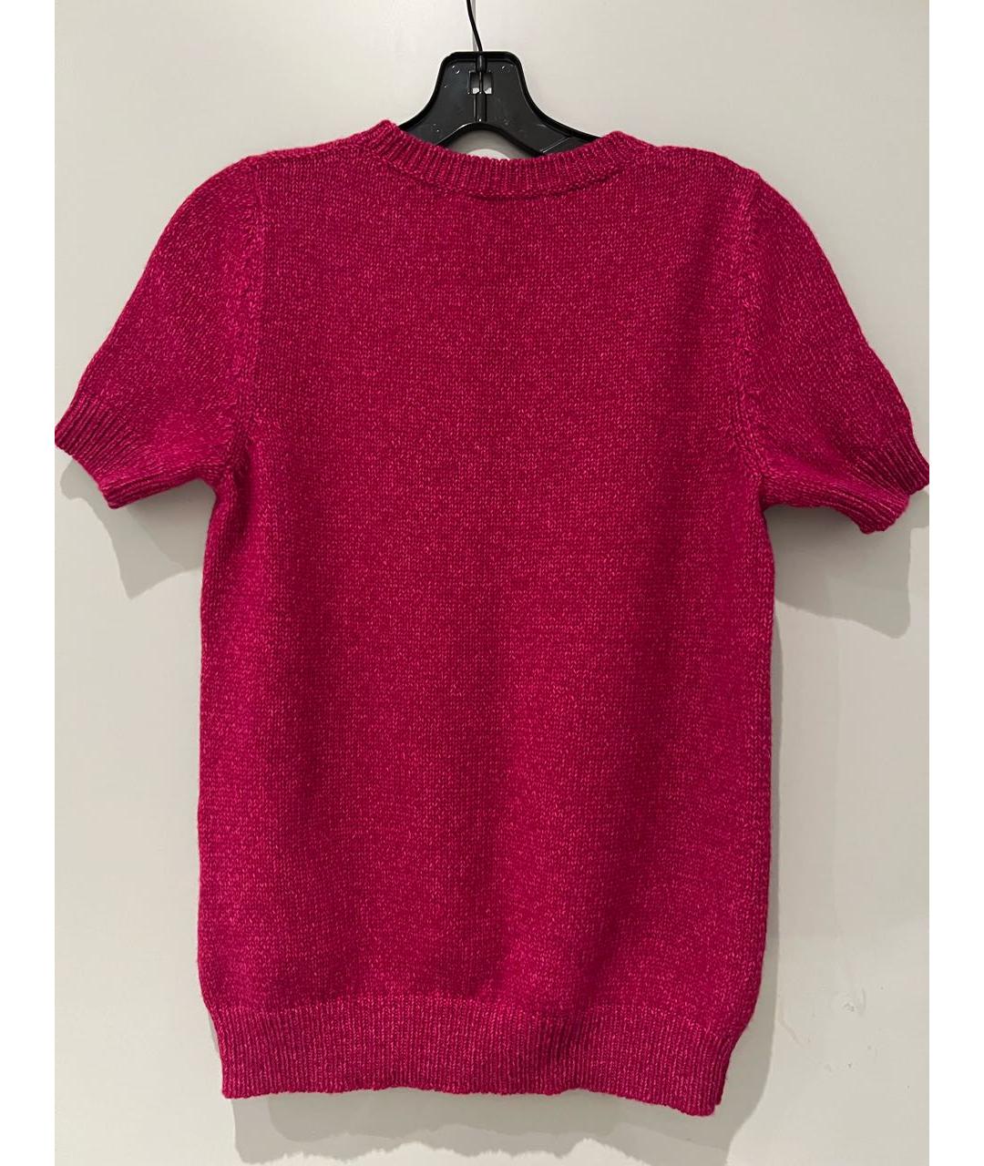GUCCI Красный кашемировый джемпер / свитер, фото 2