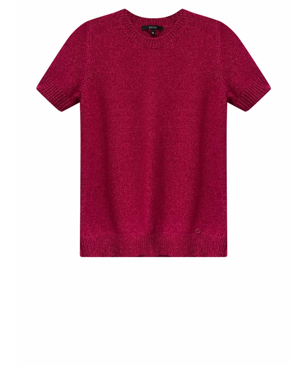 GUCCI Красный кашемировый джемпер / свитер, фото 1