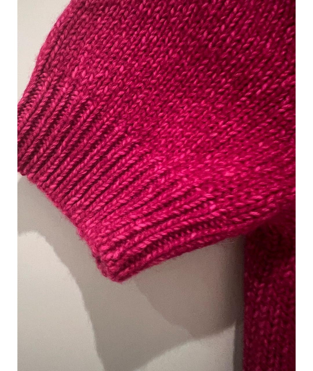 GUCCI Красный кашемировый джемпер / свитер, фото 5