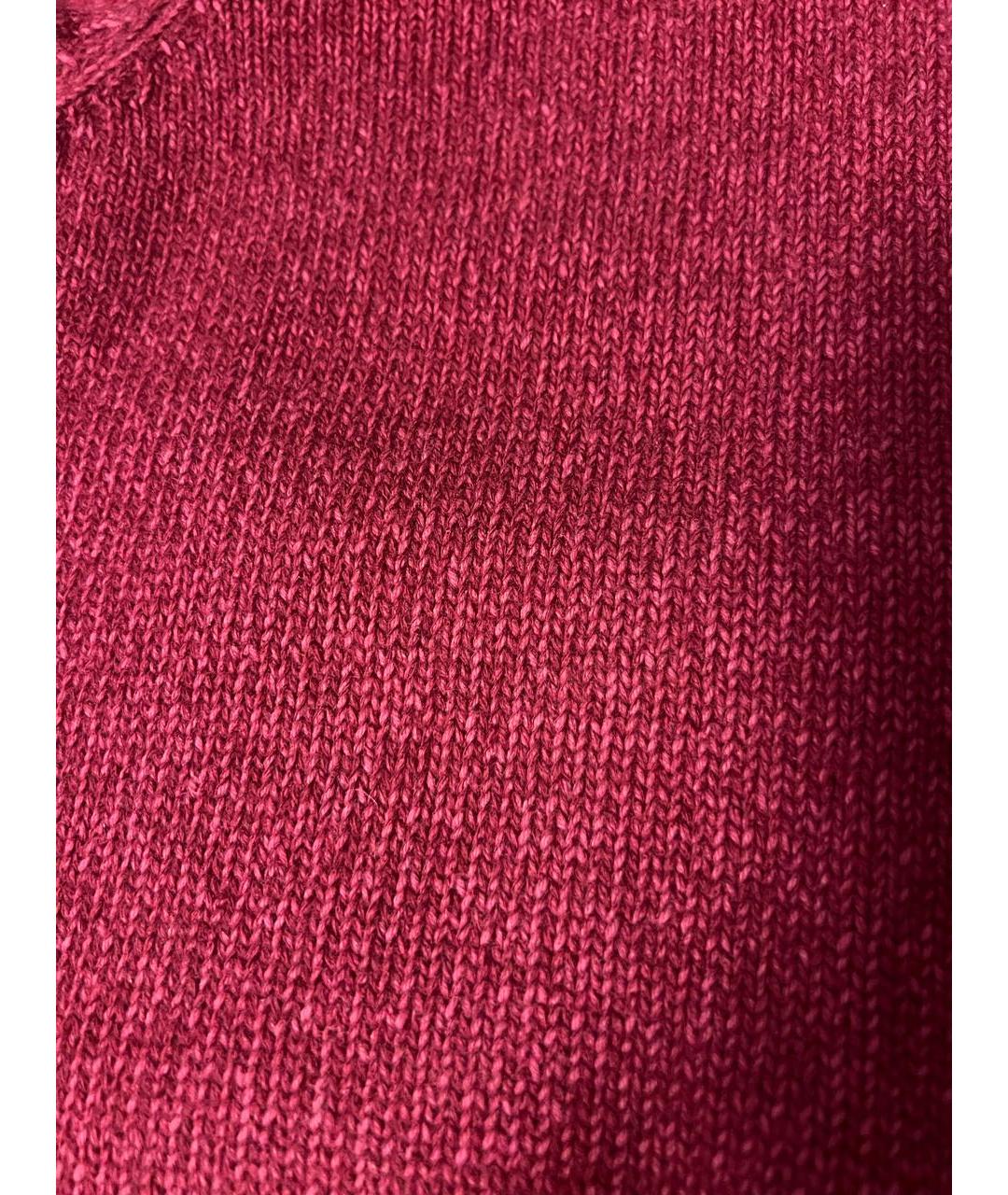 GUCCI Красный кашемировый джемпер / свитер, фото 8