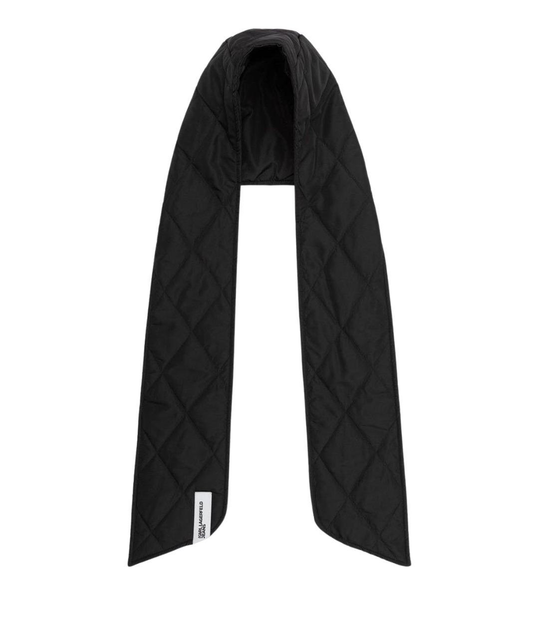 KARL LAGERFELD Черный шарф, фото 1