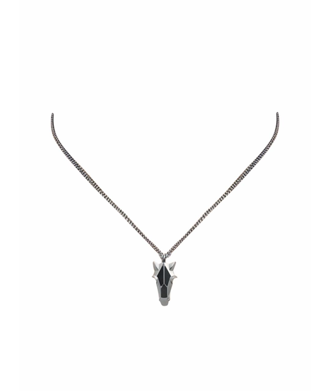 HERMES Серебряная металлическая подвеска, фото 1