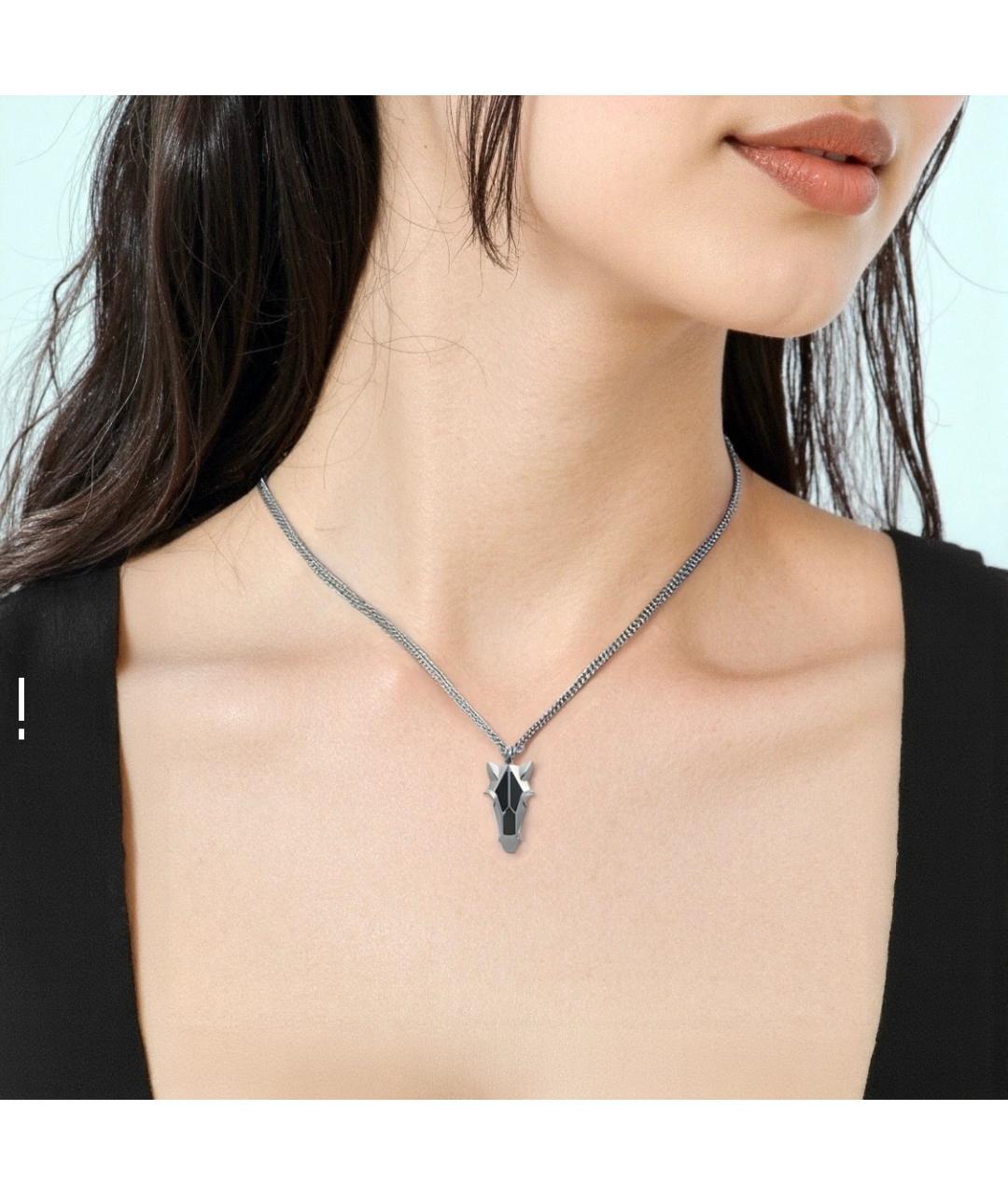 HERMES Серебряная металлическая подвеска, фото 8