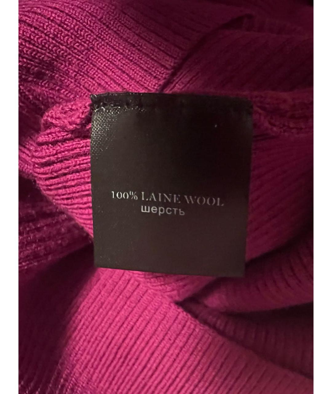 BARBARA BUI Фуксия шерстяной джемпер / свитер, фото 7