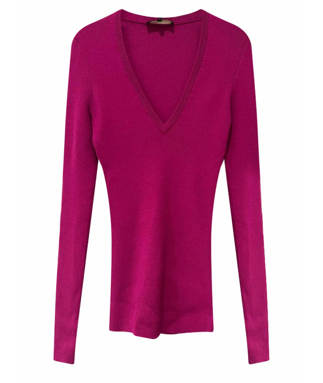 BARBARA BUI Фуксия шерстяной джемпер / свитер, фото 1