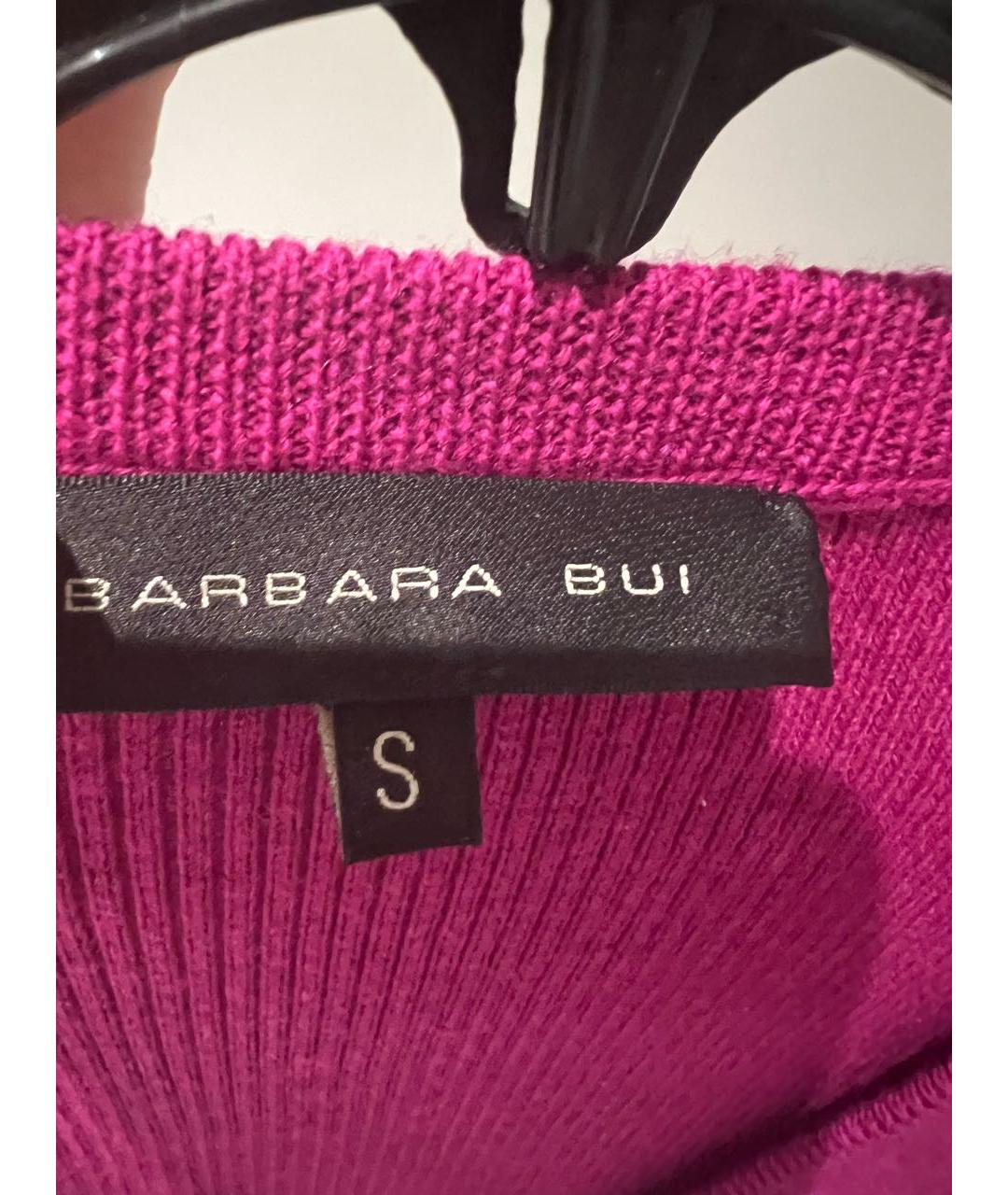 BARBARA BUI Фуксия шерстяной джемпер / свитер, фото 3