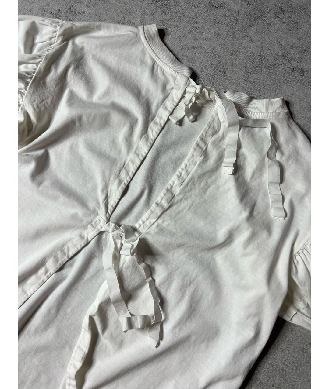 PRADA Белая хлопковая футболка, фото 3