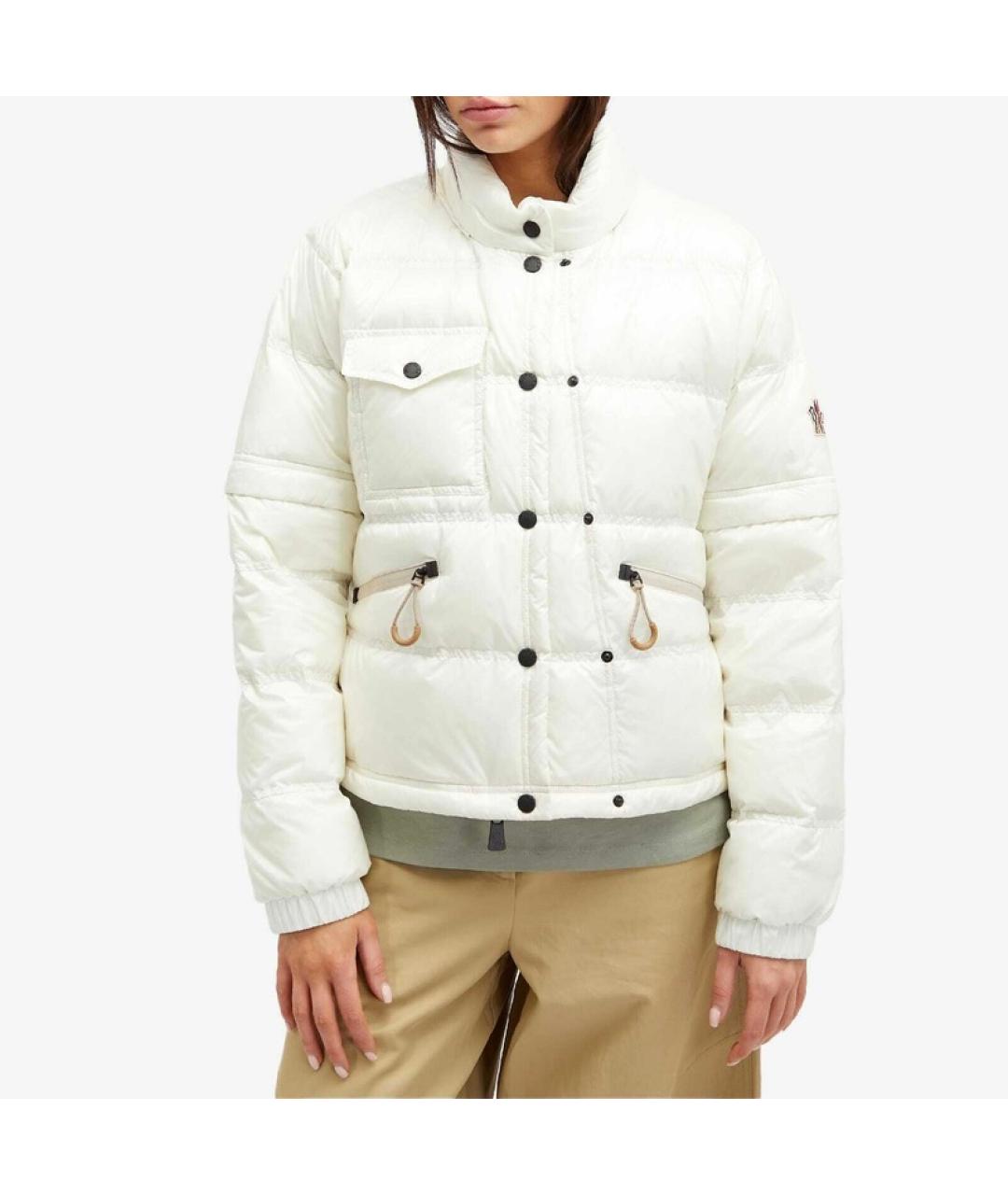 MONCLER GRENOBLE Бежевый пуховик, фото 6