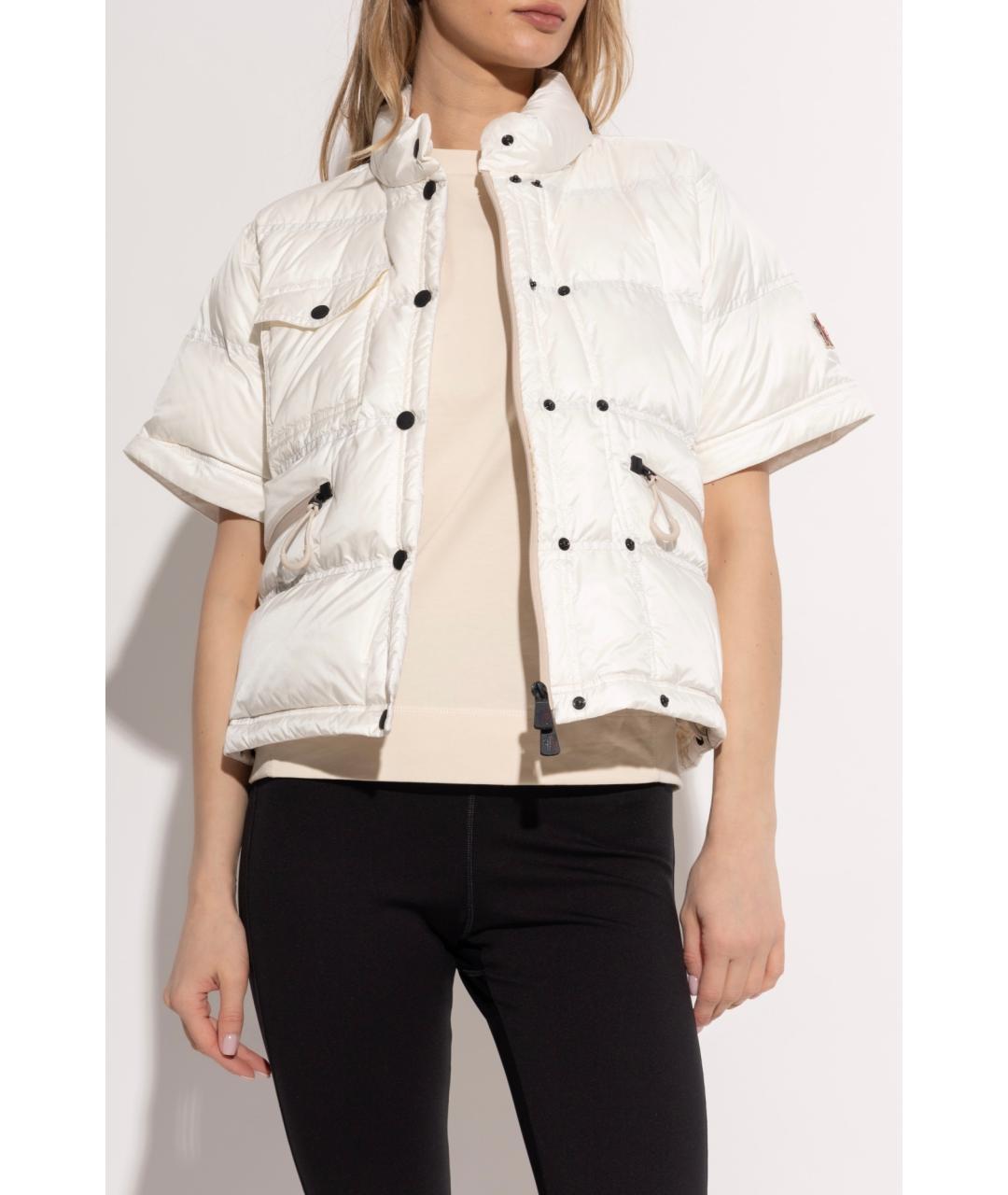 MONCLER GRENOBLE Бежевый пуховик, фото 5