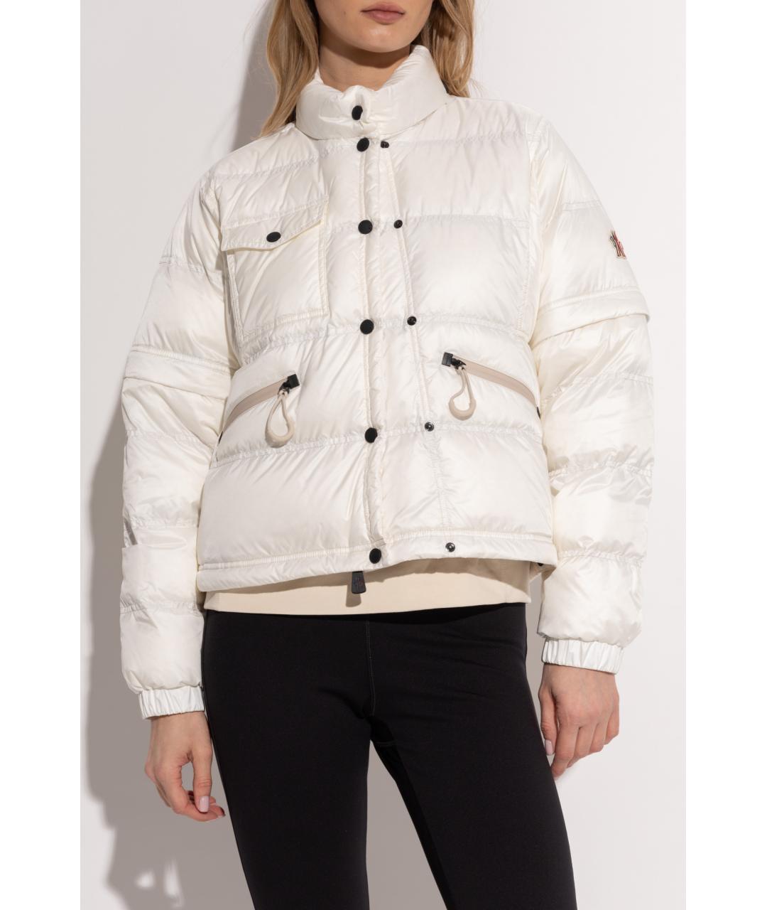 MONCLER GRENOBLE Бежевый пуховик, фото 2