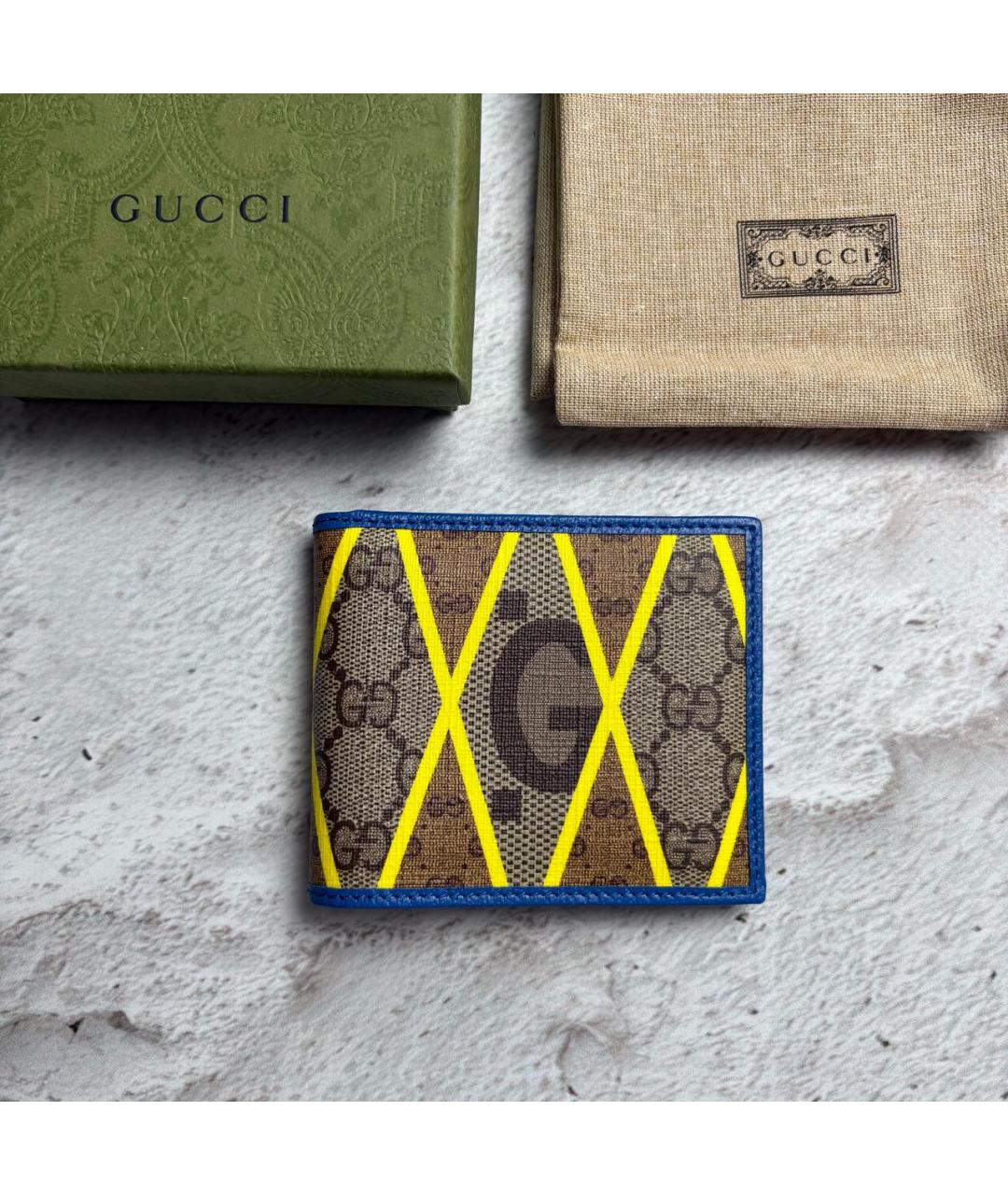 GUCCI Мульти кожаный кошелек, фото 2