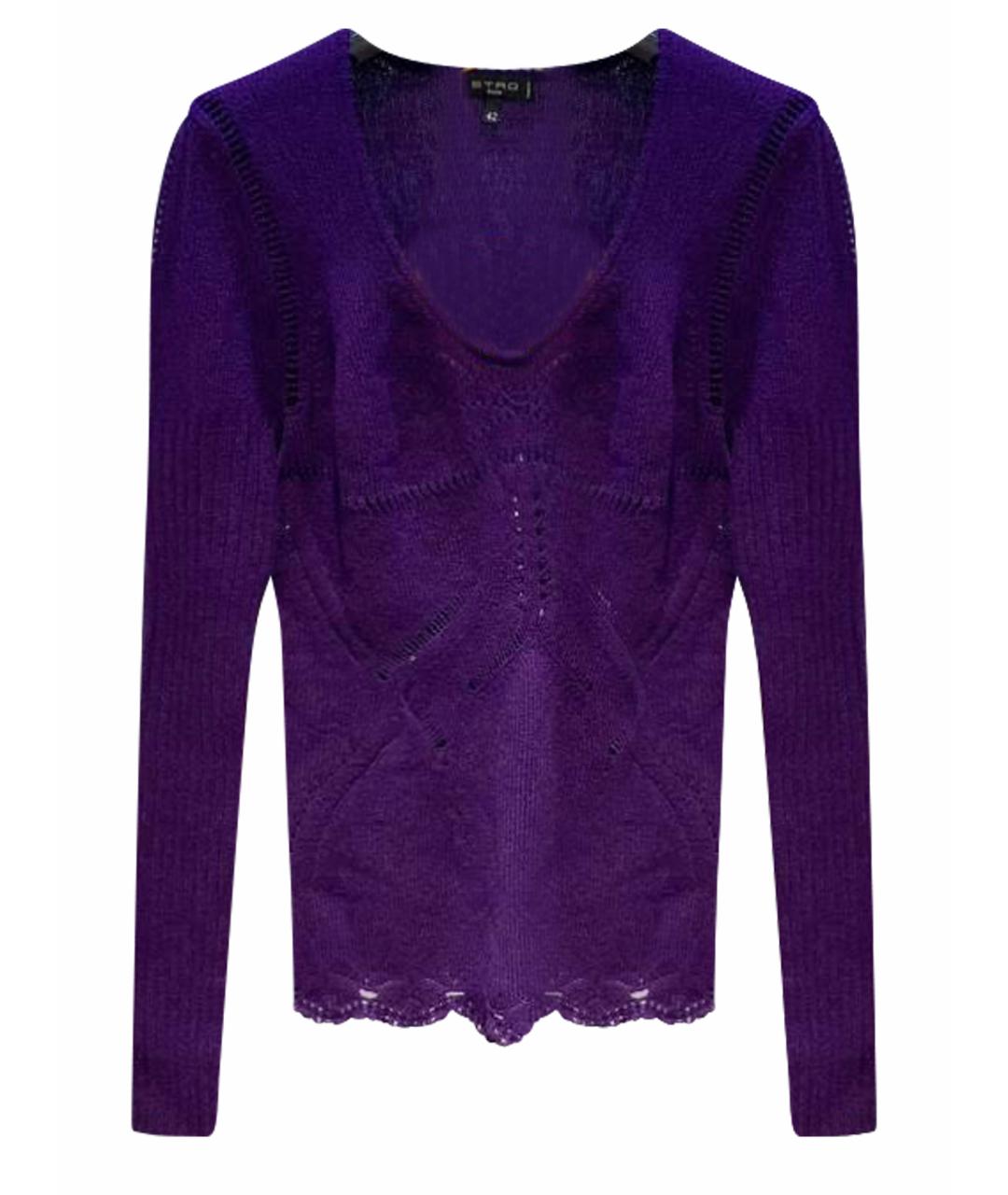 ETRO Фиолетовый джемпер / свитер, фото 1