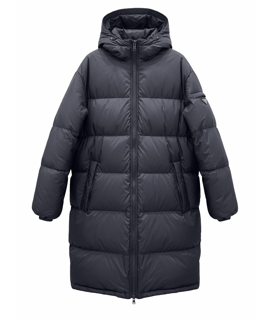 PRADA Темно-синий пуховик, фото 1