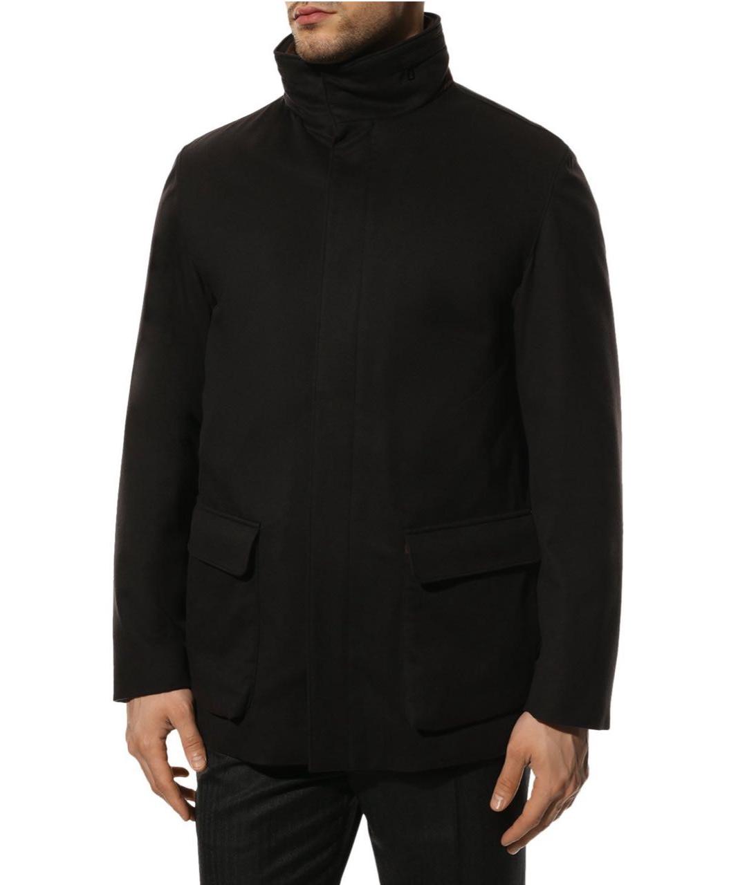 LORO PIANA Темно-синяя кашемировая куртка, фото 4