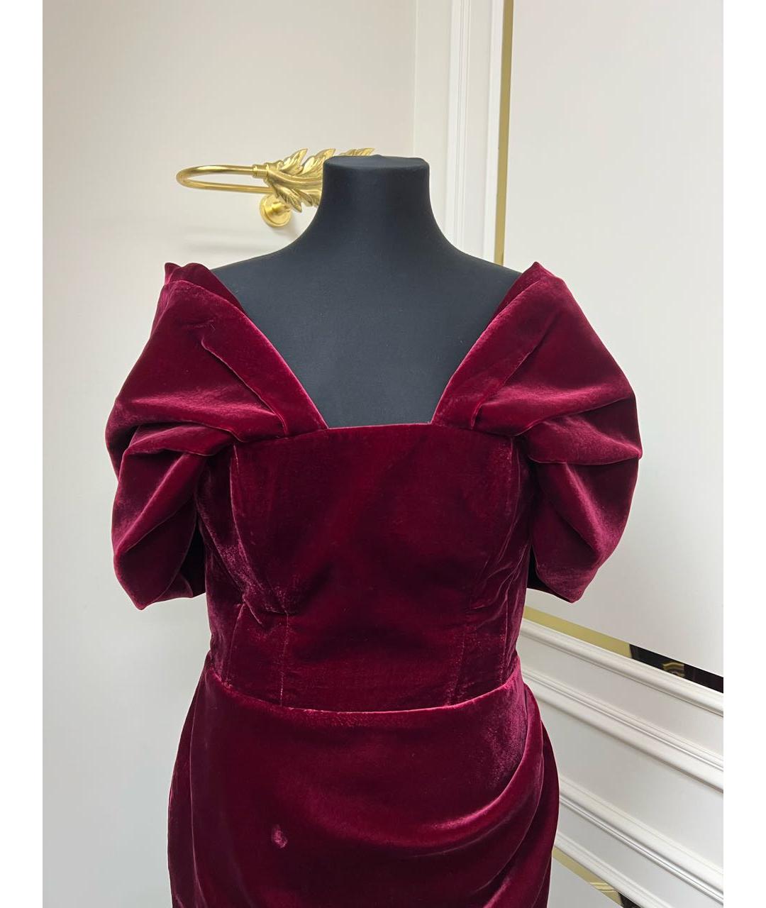 RASARIO Бордовое вечернее платье, фото 3