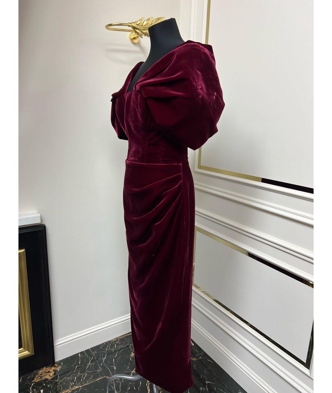 RASARIO Бордовое вечернее платье, фото 4