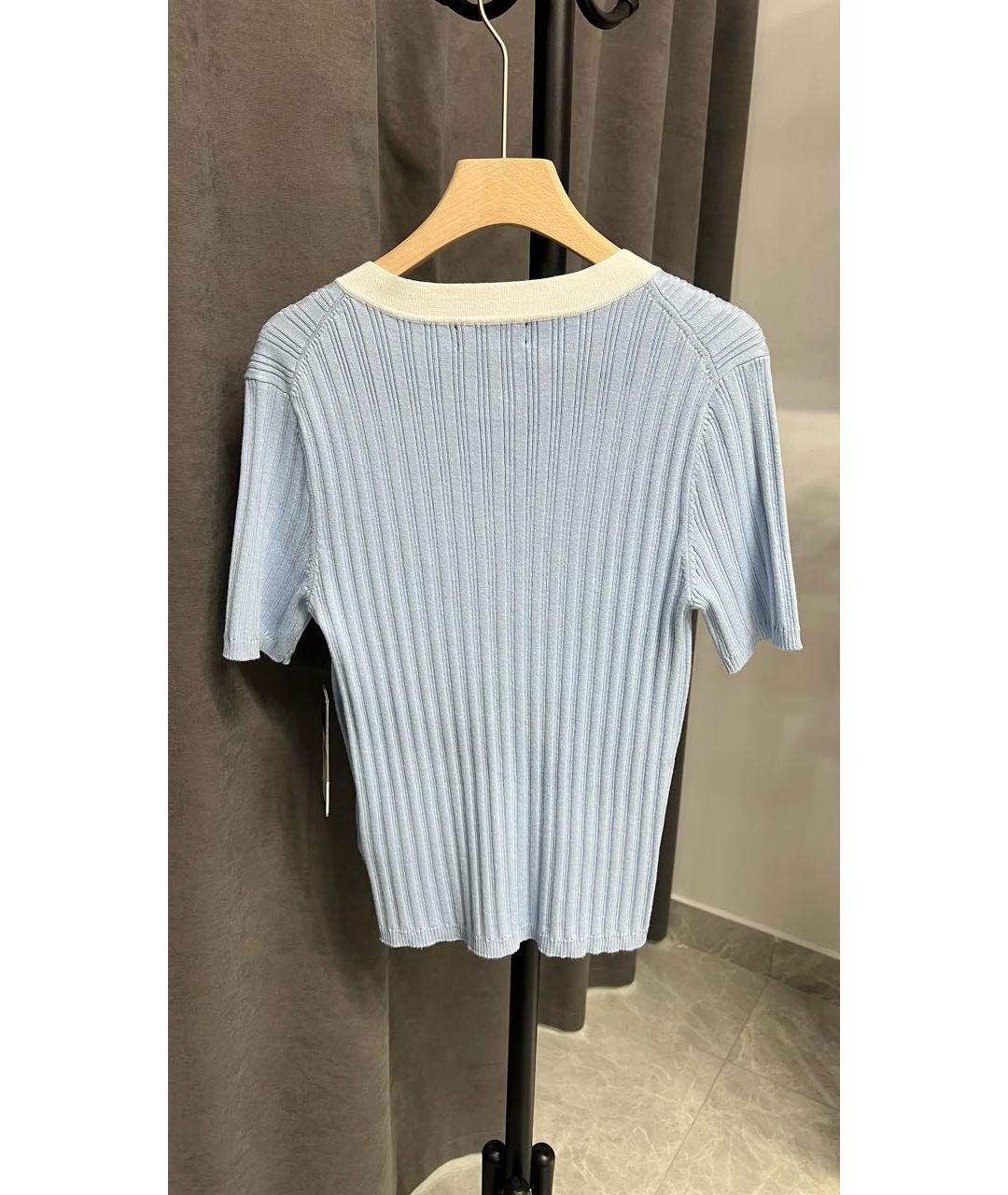 KARL LAGERFELD Голубая вискозная рубашка, фото 2