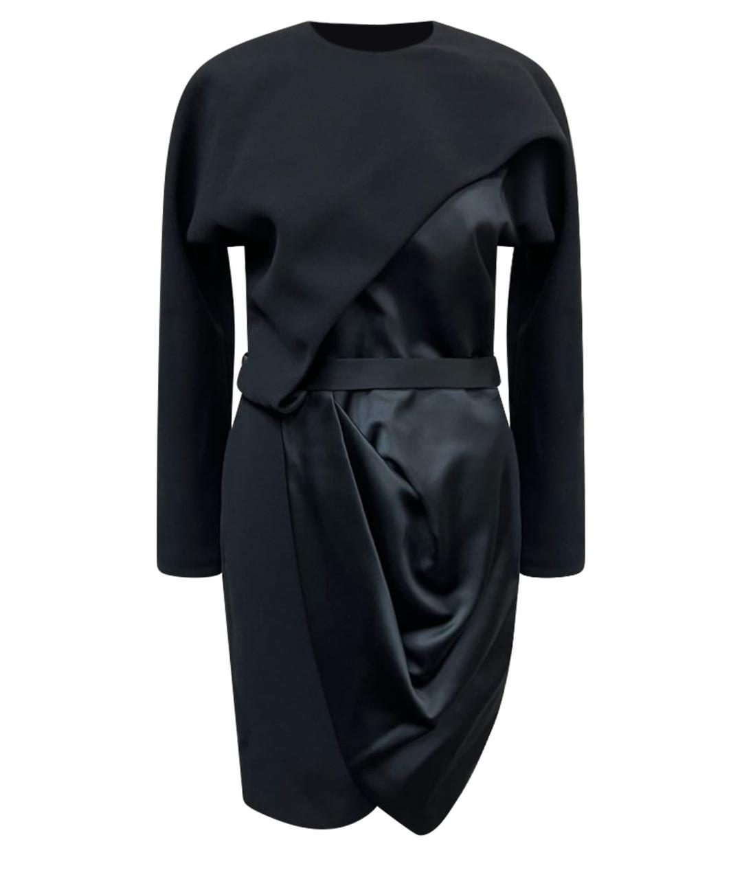 BALENCIAGA Черное коктейльное платье, фото 1