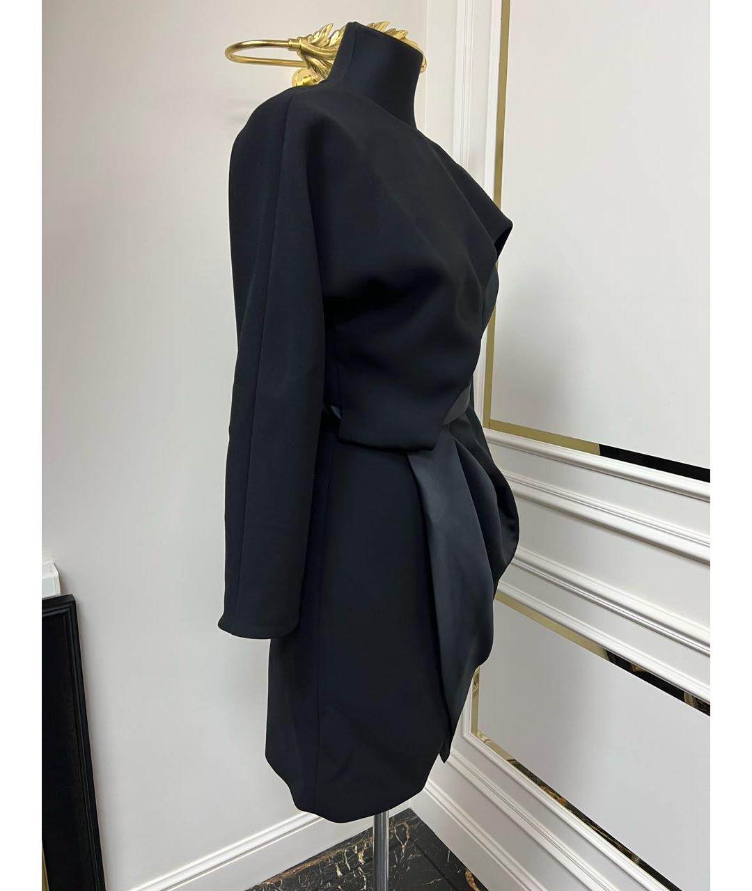 BALENCIAGA Черное коктейльное платье, фото 4