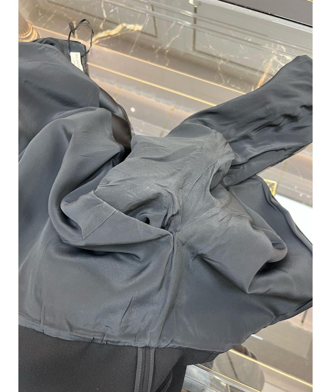 BALENCIAGA Черное коктейльное платье, фото 6