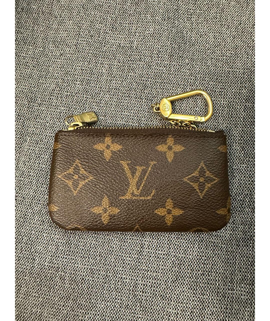 LOUIS VUITTON Коричневая ключница, фото 2