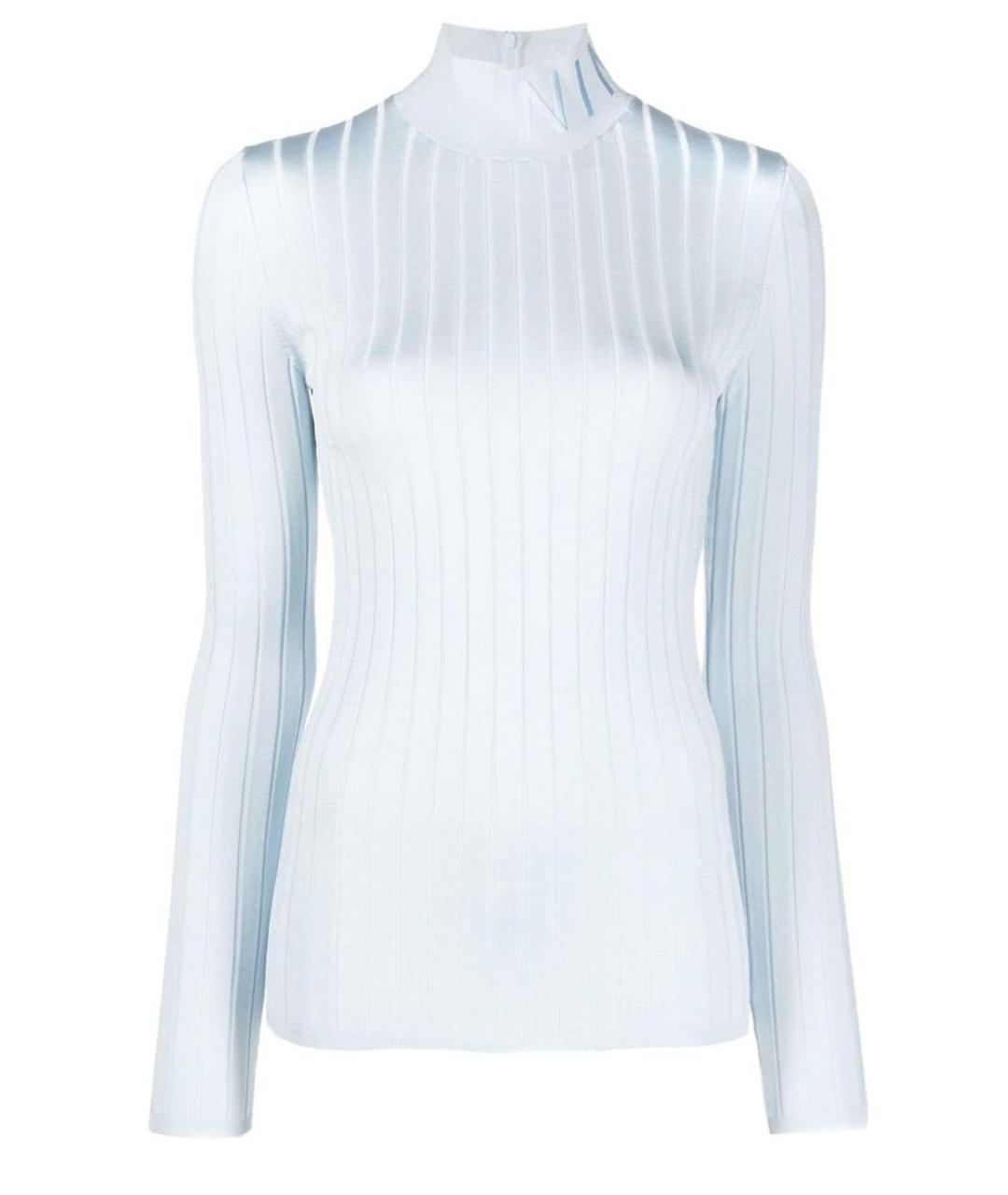 NINA RICCI Голубая вискозная водолазка, фото 1