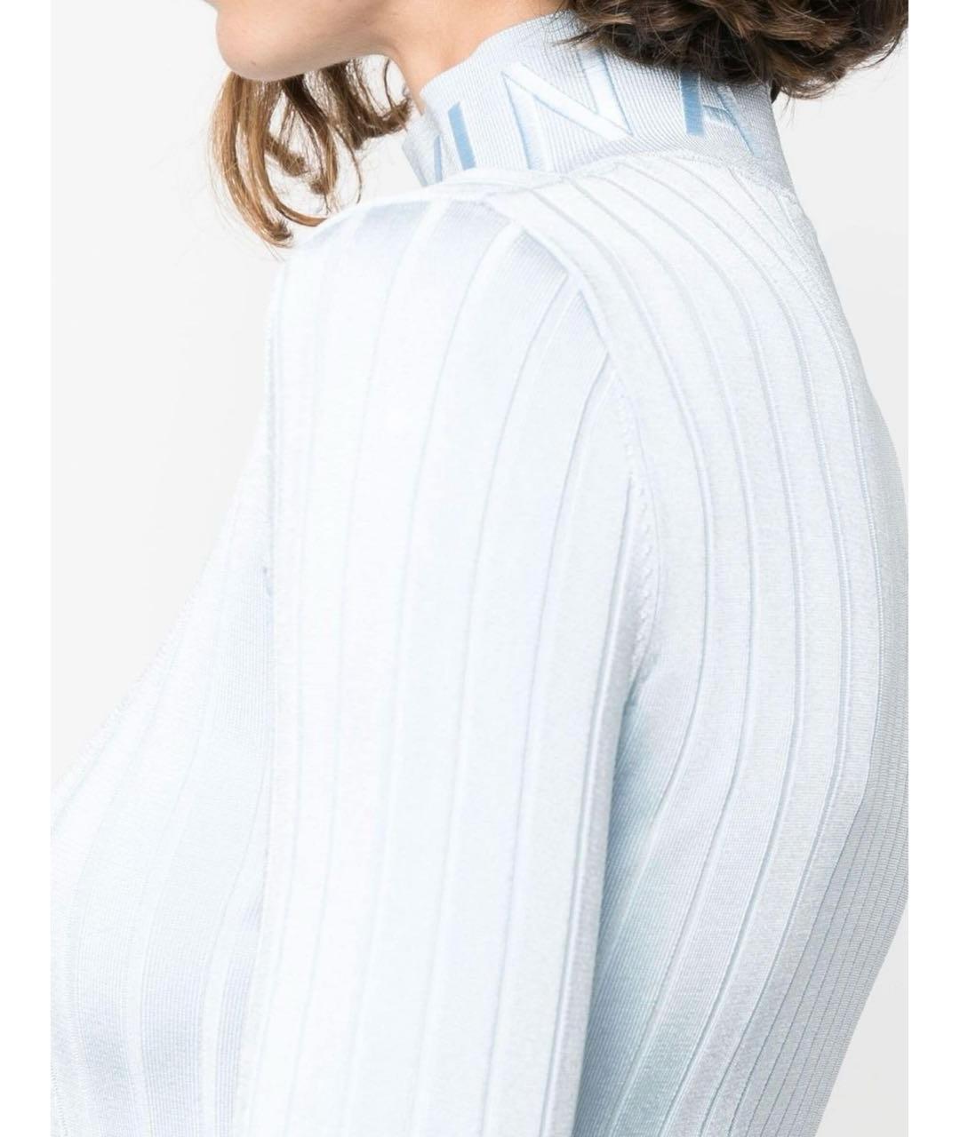 NINA RICCI Голубая вискозная водолазка, фото 6