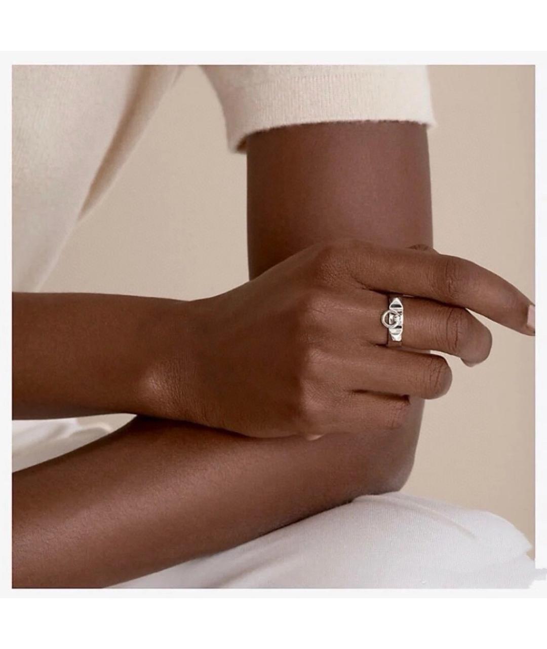 HERMES Серебряное серебряное кольцо, фото 5