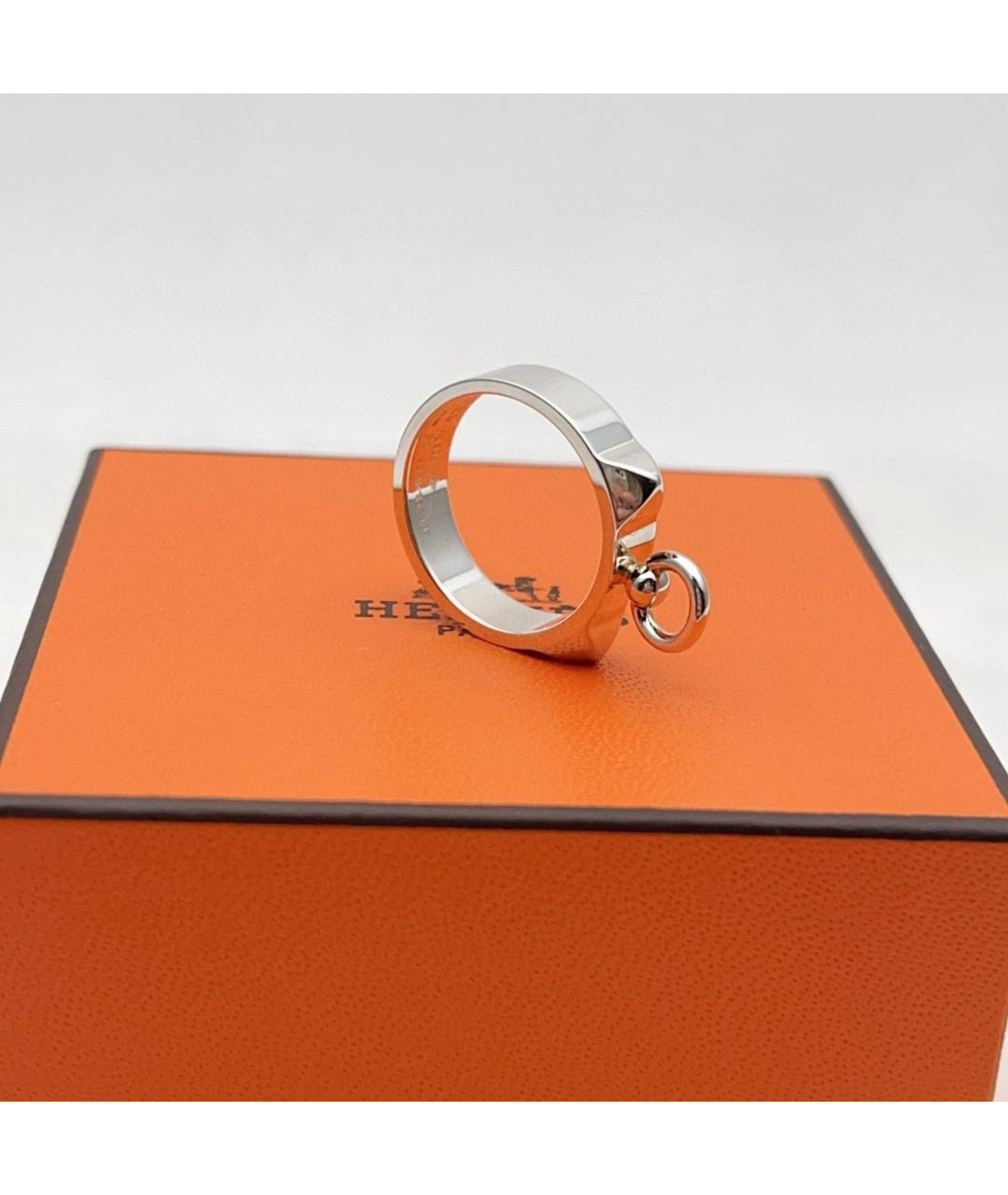 HERMES Серебряное серебряное кольцо, фото 3