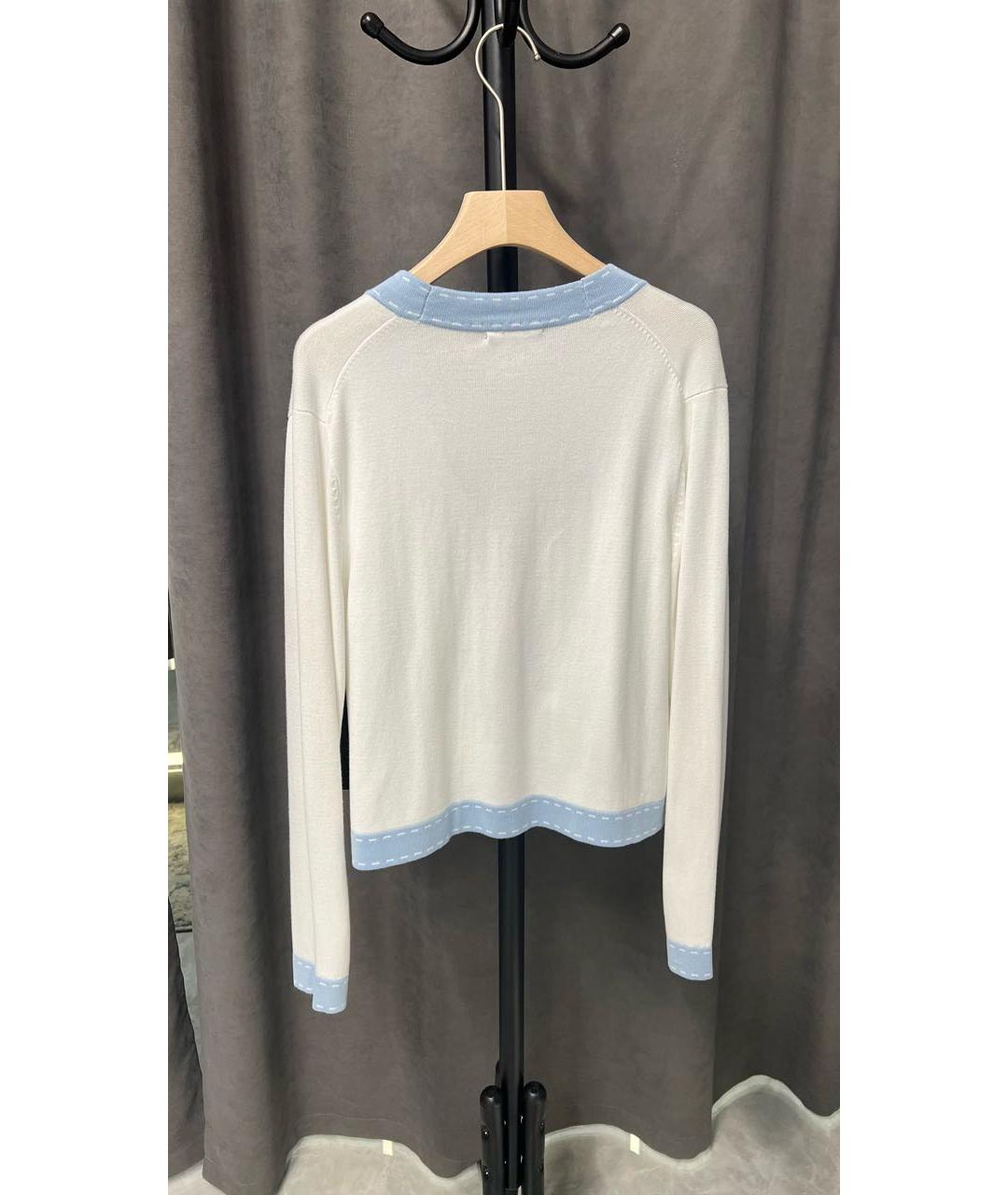 KARL LAGERFELD Голубой вискозный кардиган, фото 2