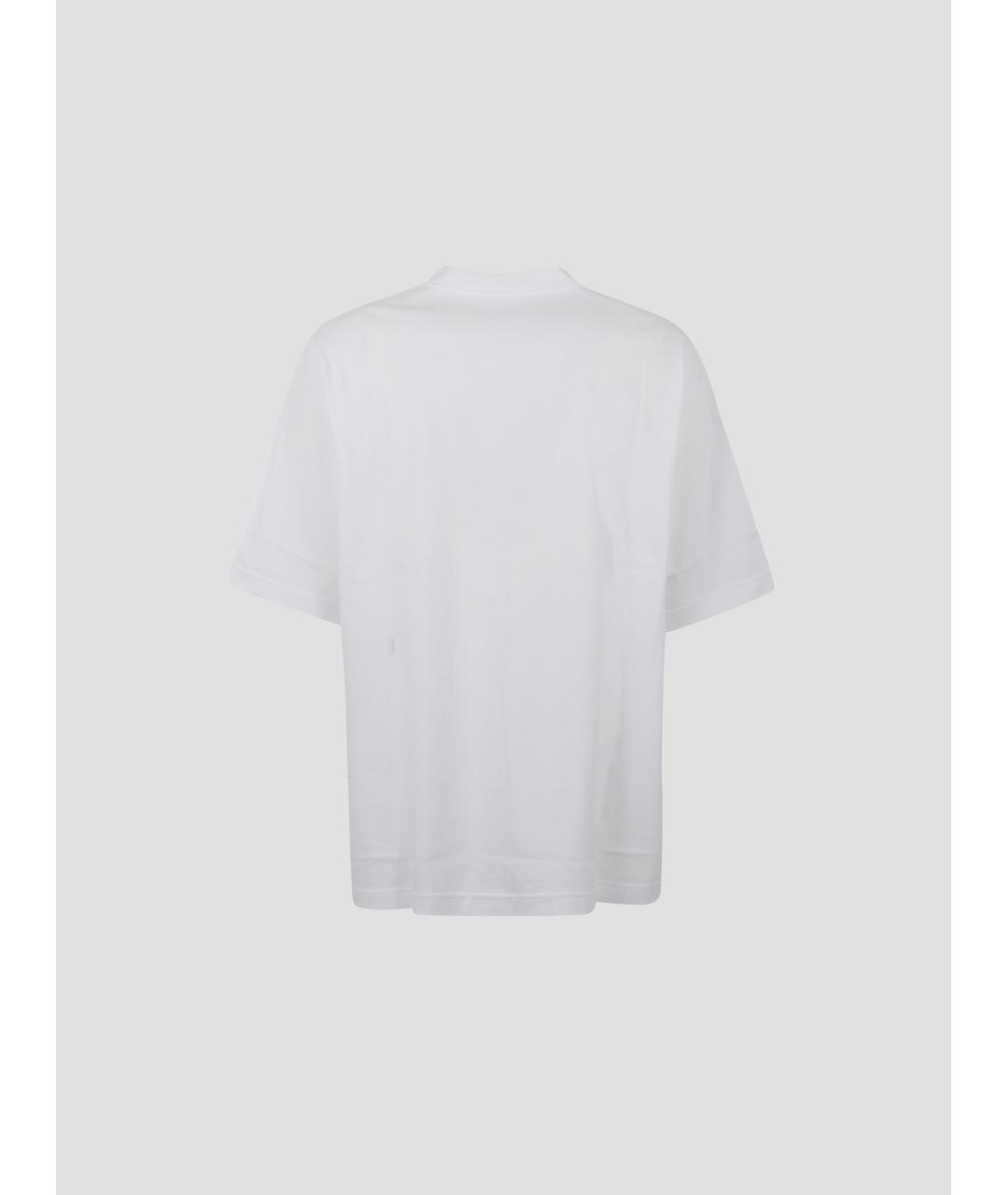 GUCCI Белая хлопковая футболка, фото 2