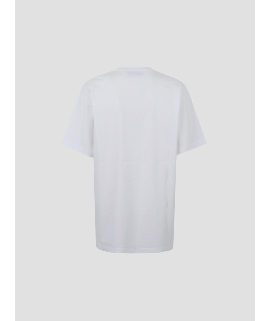 GUCCI Белая хлопковая футболка, фото 2