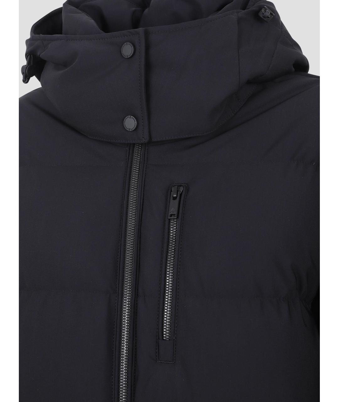 MOOSE KNUCKLES Черная полиамидовая парка, фото 3