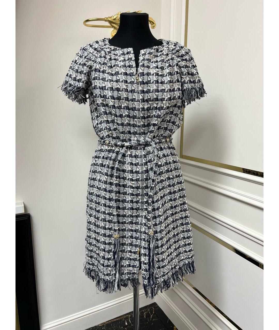 CHANEL Мульти платье, фото 9