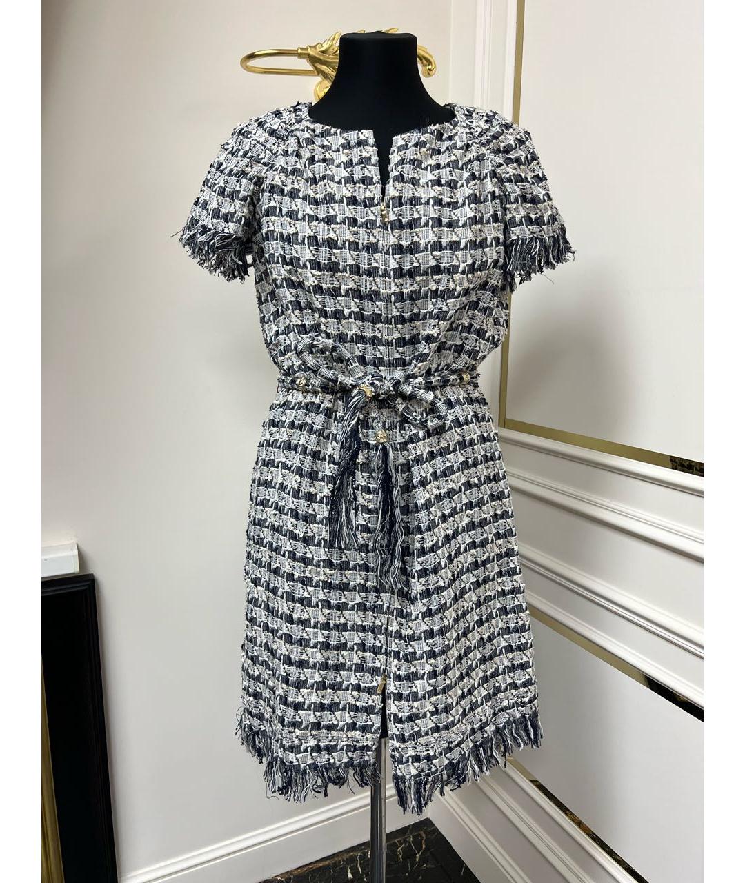 CHANEL Мульти платье, фото 3