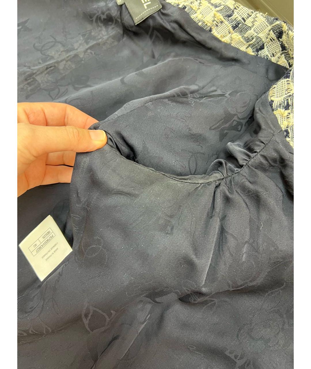 CHANEL Мульти платье, фото 7