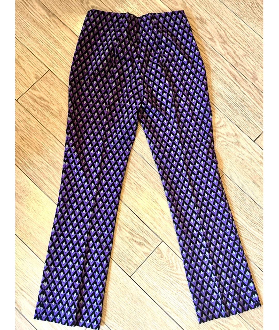 PRADA Мульти прямые брюки, фото 2