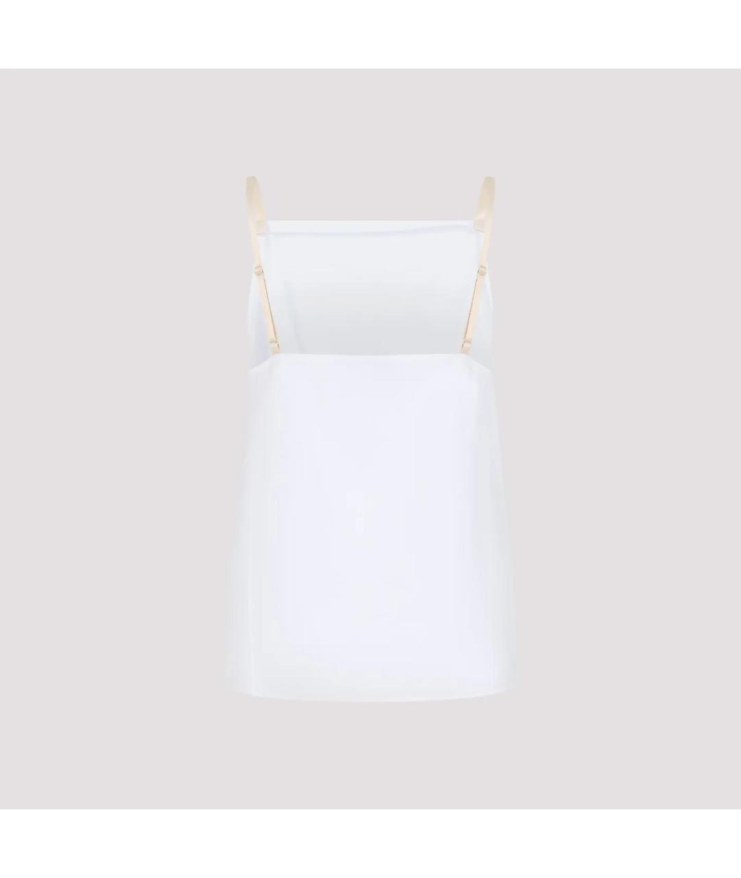 Carven Белая полиэстеровая майка, фото 2