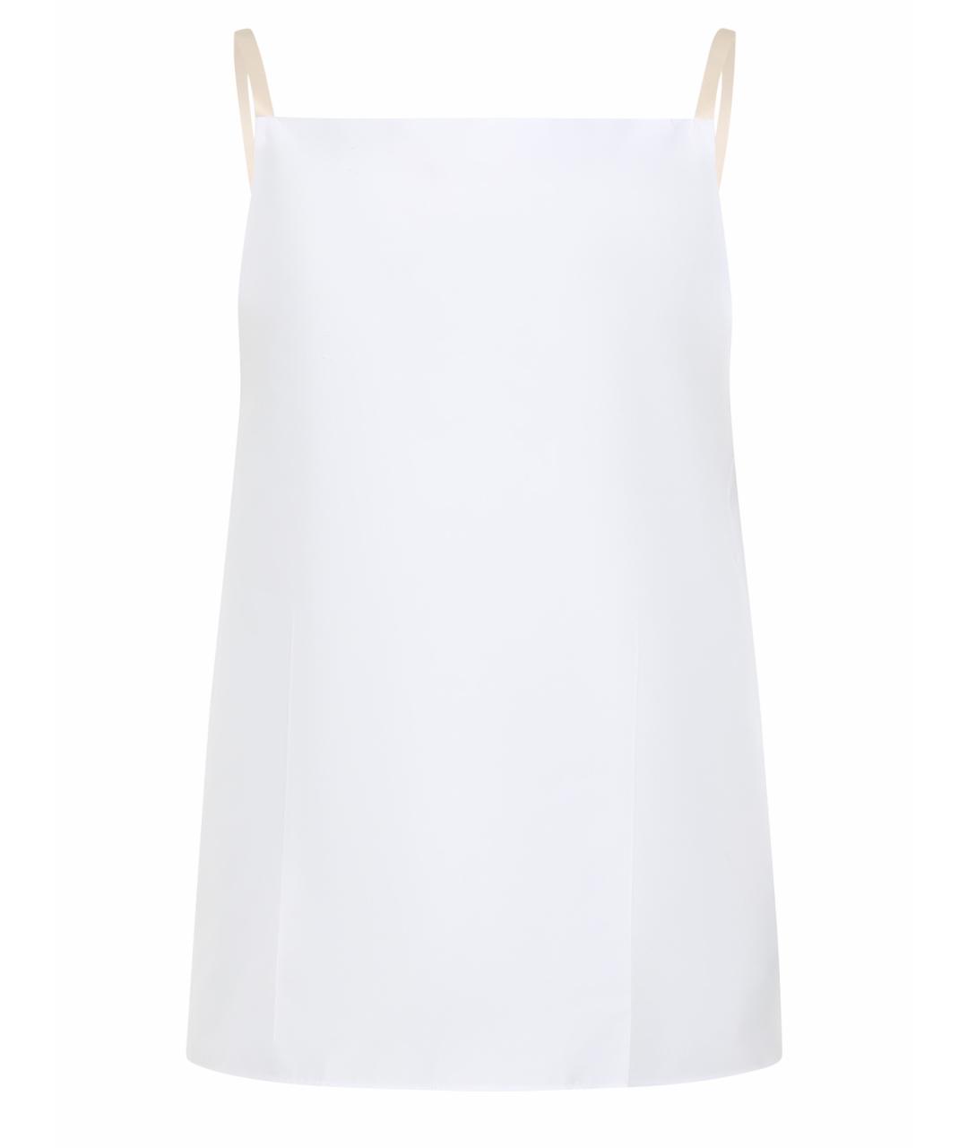 Carven Белая полиэстеровая майка, фото 1