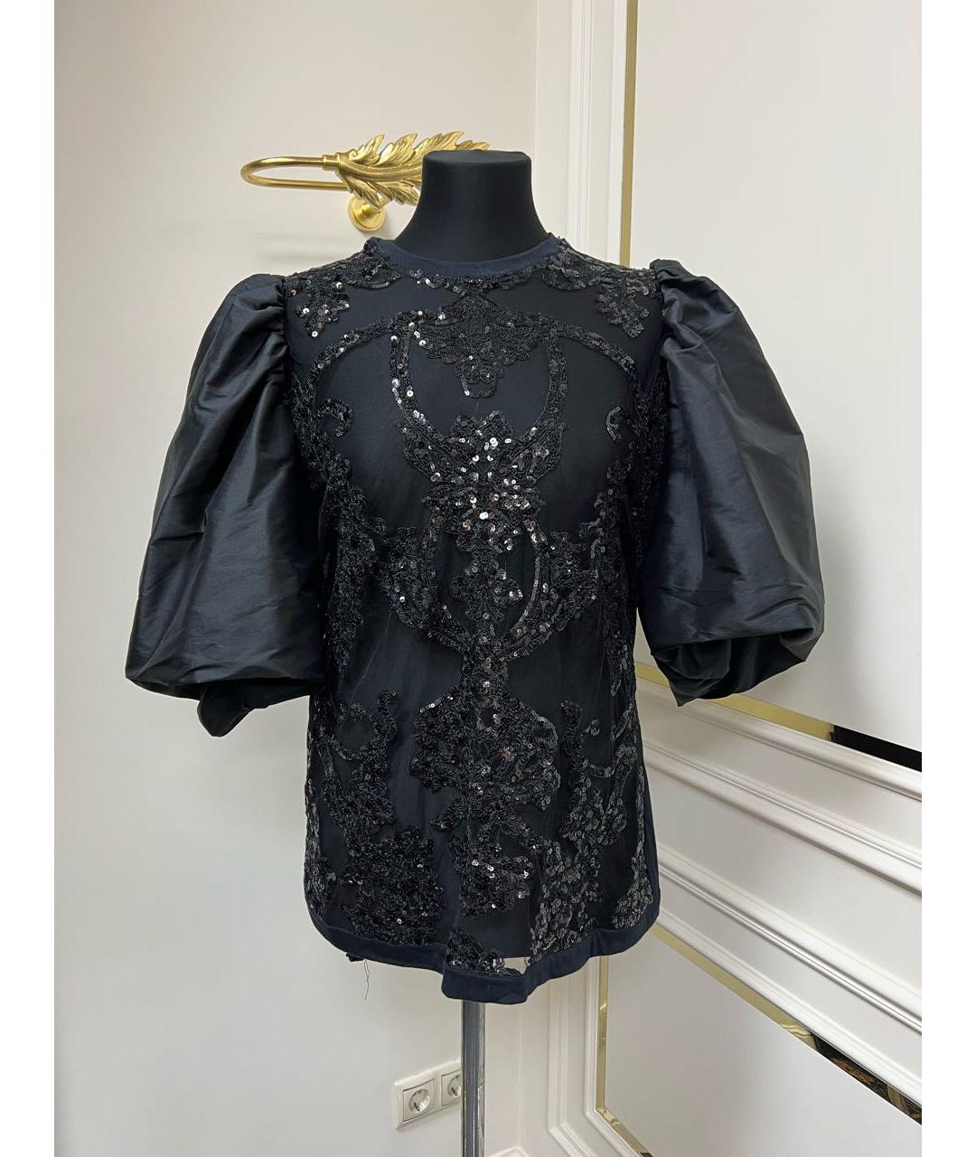 ELIE SAAB Черная рубашка, фото 4