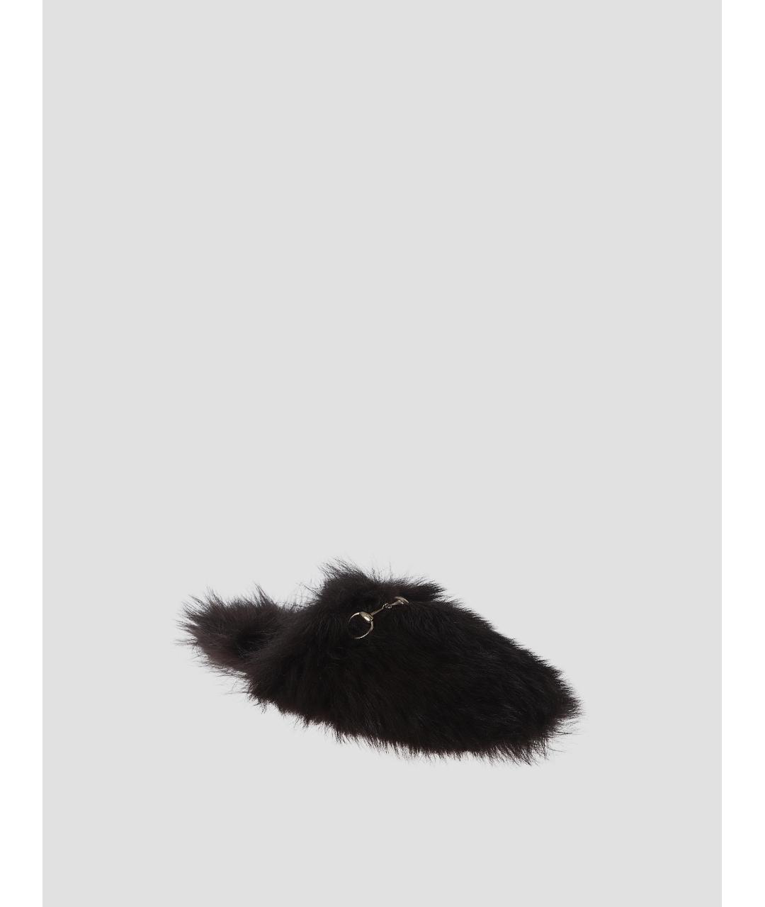 GUCCI Коричневые мюли, фото 3