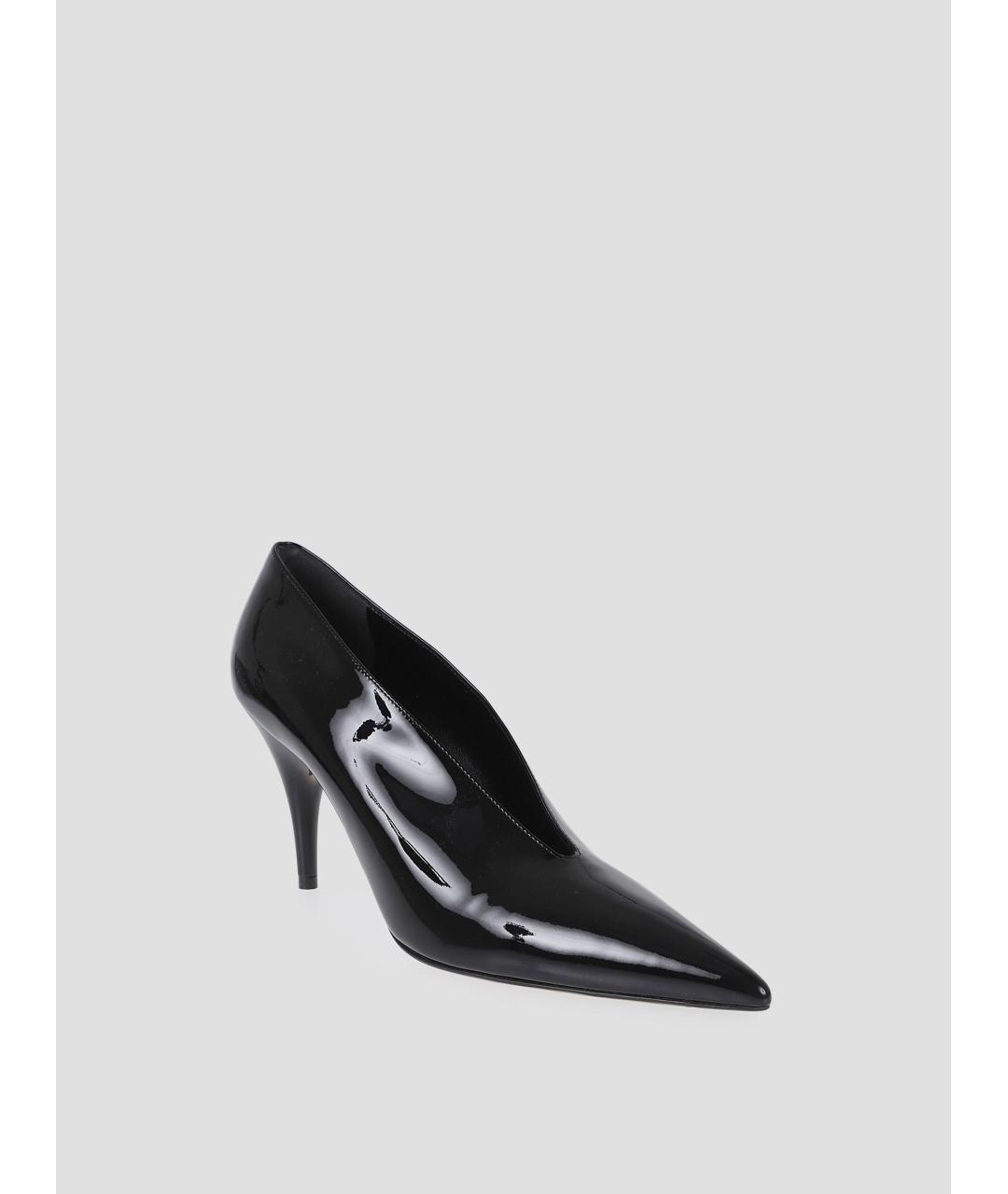 GUCCI Черные кожаные туфли, фото 3