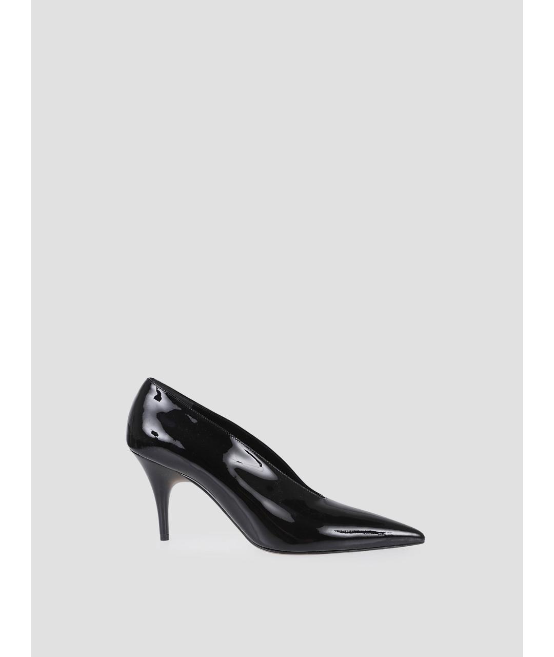 GUCCI Черные кожаные туфли, фото 4