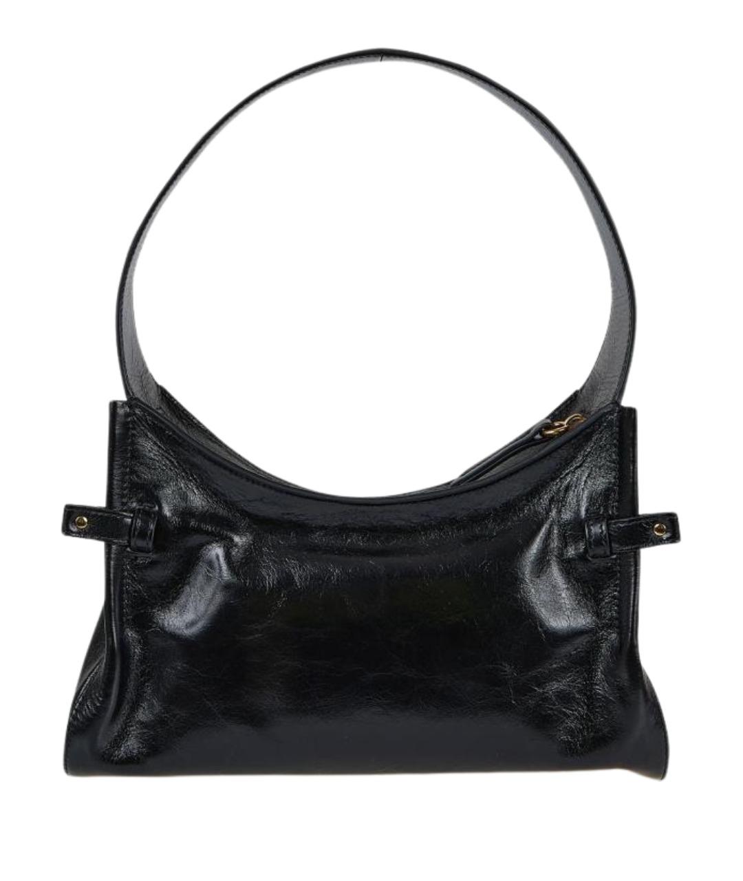 CHLOE Черная кожаная сумка через плечо, фото 1