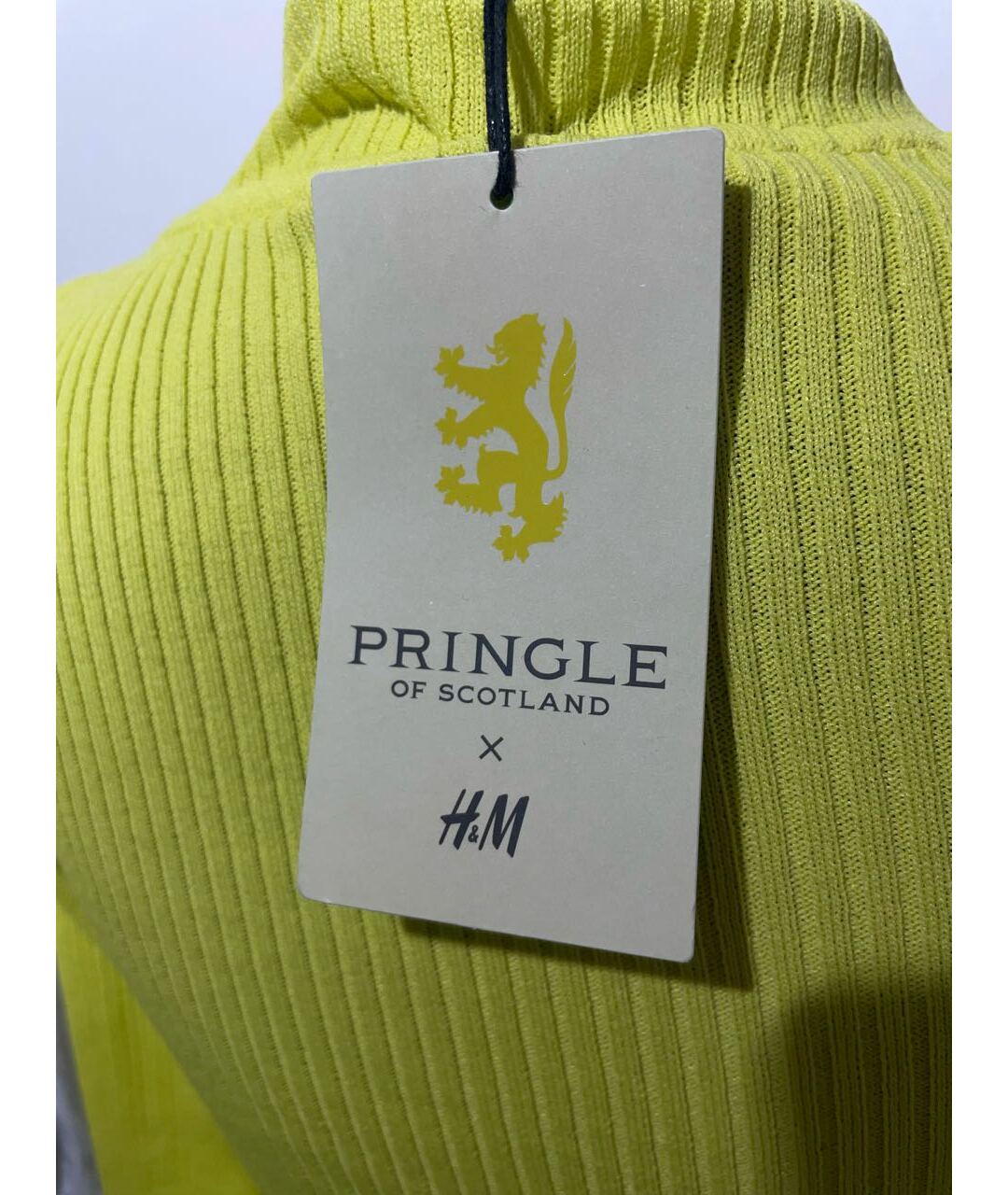 PRINGLE OF SCOTLAND Желтый джемпер / свитер, фото 3