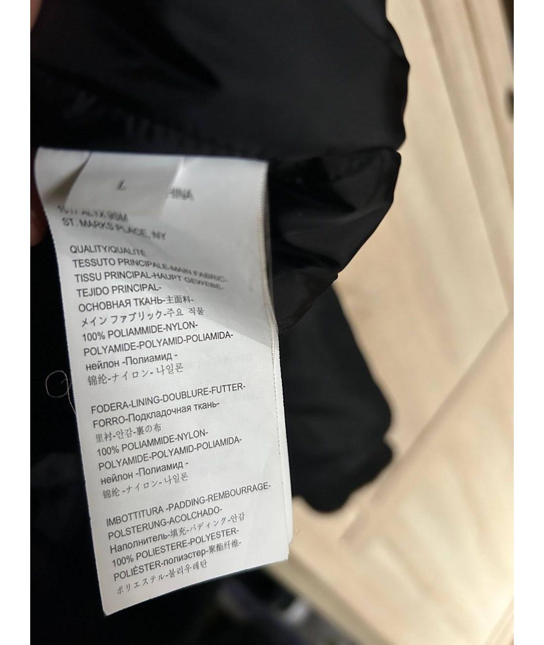 1017 ALYX 9SM Черная куртка, фото 5