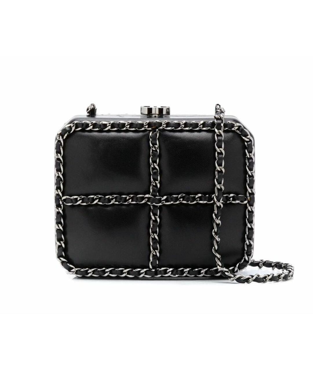 CHANEL Черная кожаная сумка тоут, фото 1
