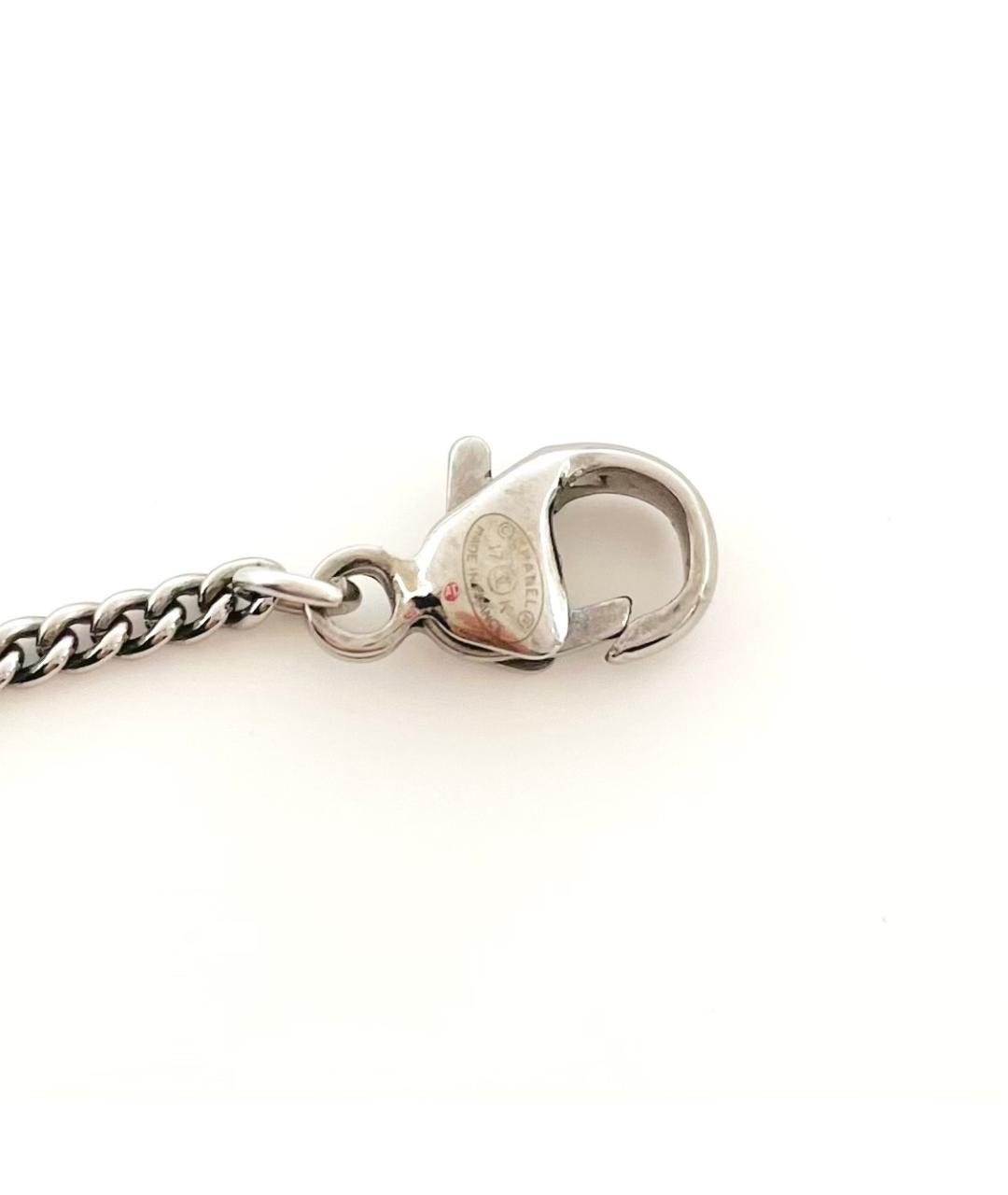 CHANEL Черная пластиковая подвеска, фото 6