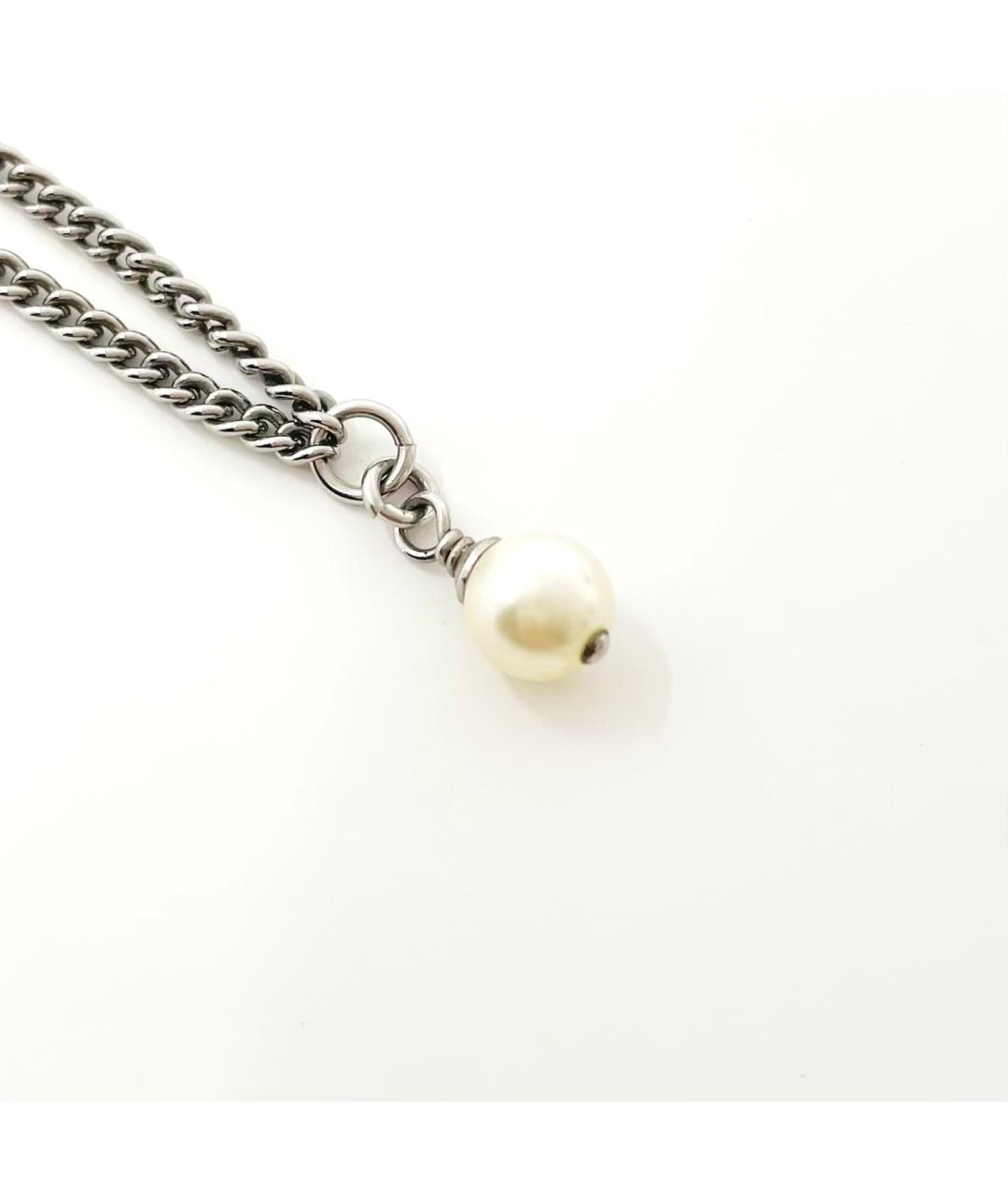 CHANEL Черная пластиковая подвеска, фото 4