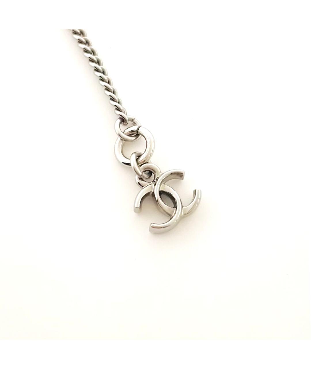 CHANEL Черная пластиковая подвеска, фото 5